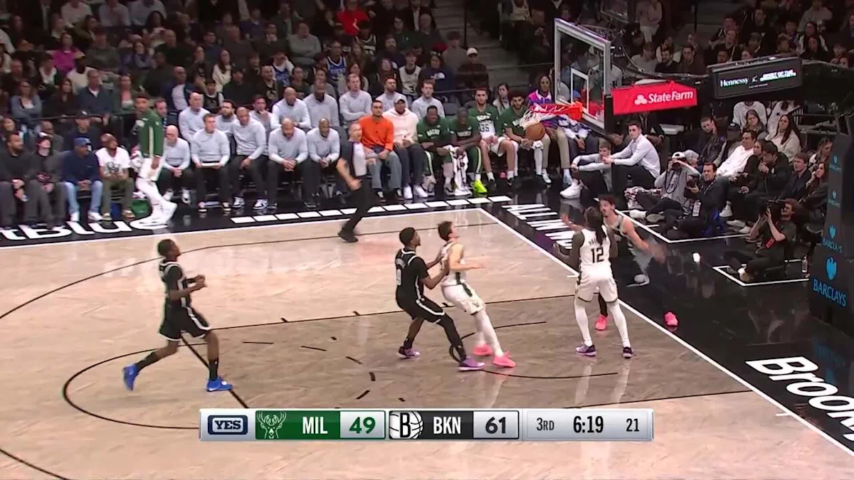 Brooklyn Nets vs. Milwaukee Bucks - Game Highlights