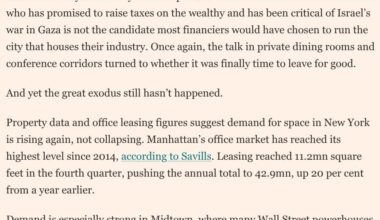 Wall Street Is Staying In Manhattan
