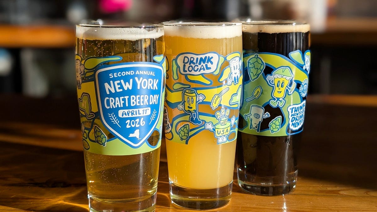 New York Craft Beer Day is April 11. Your only job is to show up.