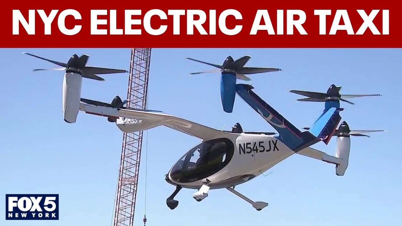 Take a ride on an electric air taxi in NYC