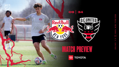 MATCH PREVIEW, pres. by Toyota: Red Bulls Host Atlantic Cup Rivals D.C. United on Wednesday Night at Sports Illustrated Stadium