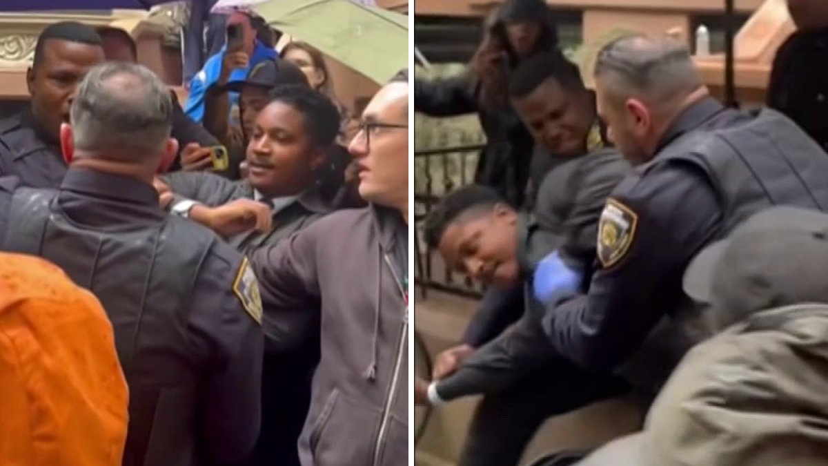 NYC Councilman Chi Ossé arrested during Brooklyn eviction protest – NBC New York