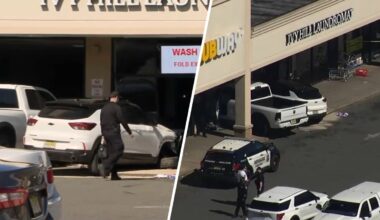 Driver arrested after plowing into NJ laundromat, killing woman – NBC New York