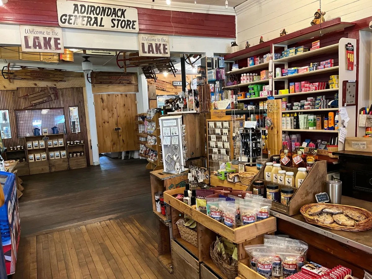 Store products on shelves