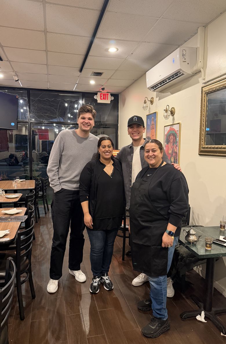 The Taste Buds with Meriem Lamtahaf (left) and her sister Touria Lamtahaf, owner of the Moroccan restaurant Dar Lbahja.