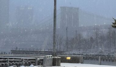 Cold front fuels Northeast snow after days of near-record warmth