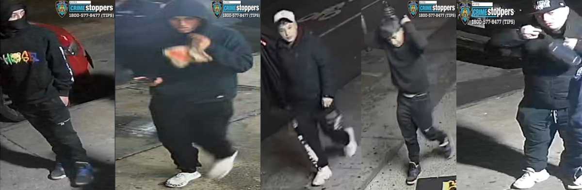Multiple suspects wanted in a series of early morning violent robberies on or near Roosevelt Avenue in Corona: NYPD – QNS