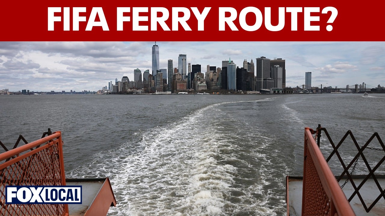 New ferry route proposed for World Cup travel between New York and New Jersey