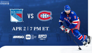 Rangers vs. Canadiens: Pregame Notes