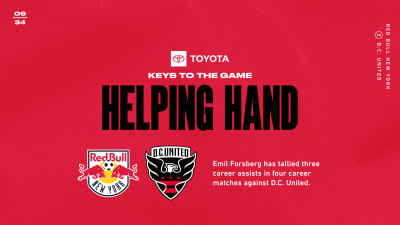 KEYS TO THE GAME, pres. by Toyota: Red Bull New York vs. D.C. United