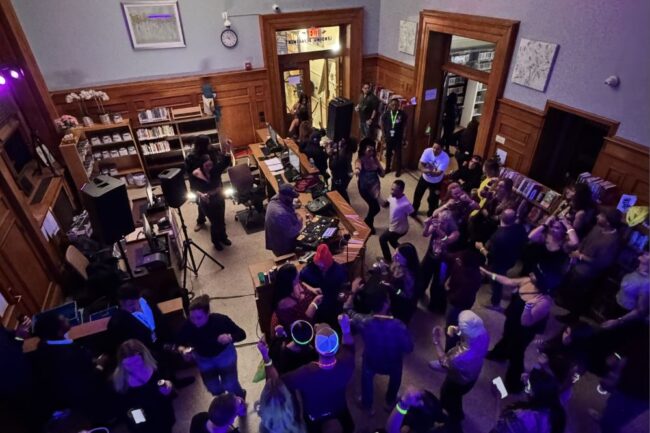 jersey city library rave may 2026