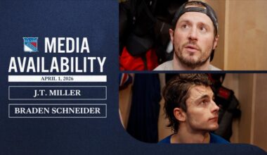 Practice: Miller and Schneider | New York Rangers