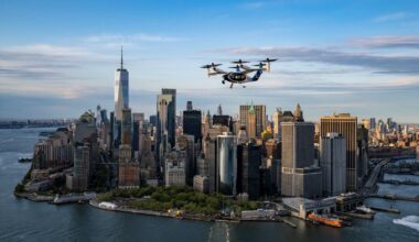 Joby flies electric air taxi in New York