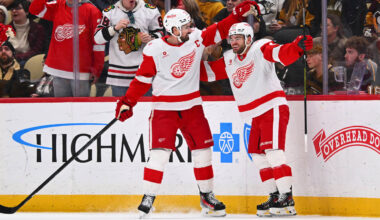 DeBrincat’s been ‘unbelievable’ trying to get Red Wings into playoffs