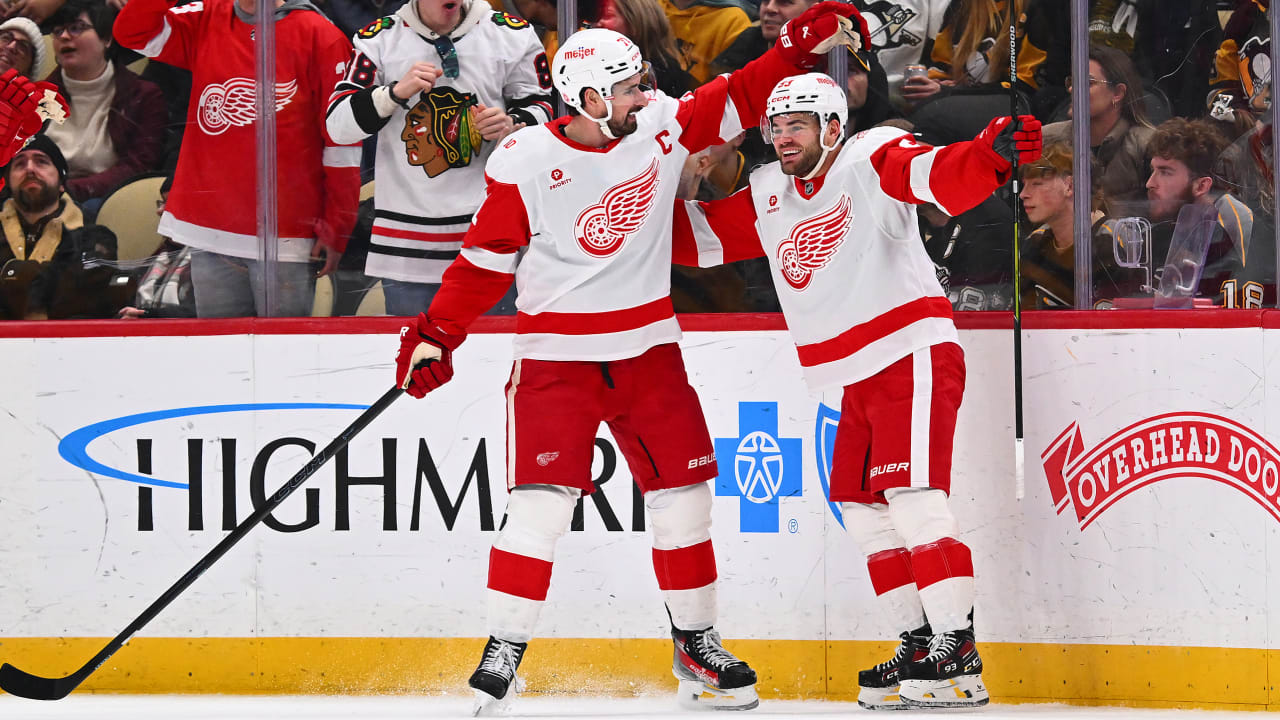 DeBrincat’s been ‘unbelievable’ trying to get Red Wings into playoffs