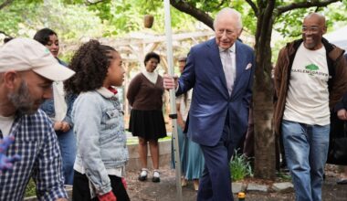 King says he was 'impressed' with Harlem nonprofit's farm