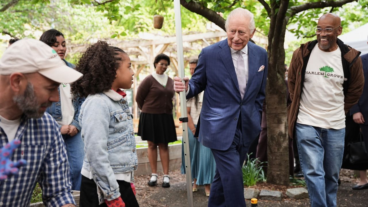King says he was 'impressed' with Harlem nonprofit's farm