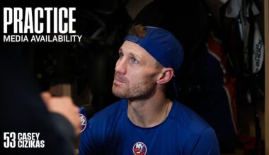 Practice 4/8: Casey Cizikas | New York Islanders
