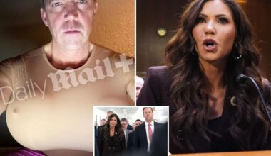 Kristi Noem's husband has bizarre response to interview request after cross-dressing picture scandal