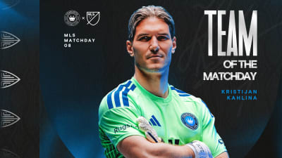 Charlotte FC Goalkeeper Kristijan Kahlina Named to MLS Team of the Matchday for Matchday 8