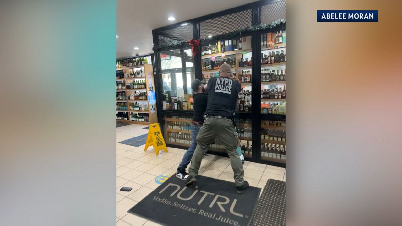 The NYPD says the narcotics team tied to this incident has already been disbanded, with supervisors and detectives reassigned. (Courtesy of Abelee Moran)