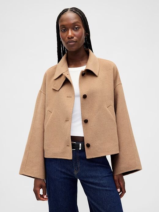 Gap, Wool-Blend Swing Jacket (Was $228)