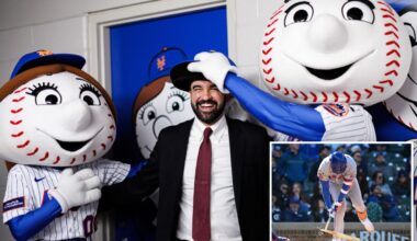 Mamdani curse? Mets lose 11 straight after young mayor's Mr., Mrs. Met hug