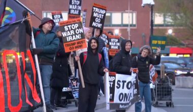 NYC protesters in Union Square demand end to war in Iran