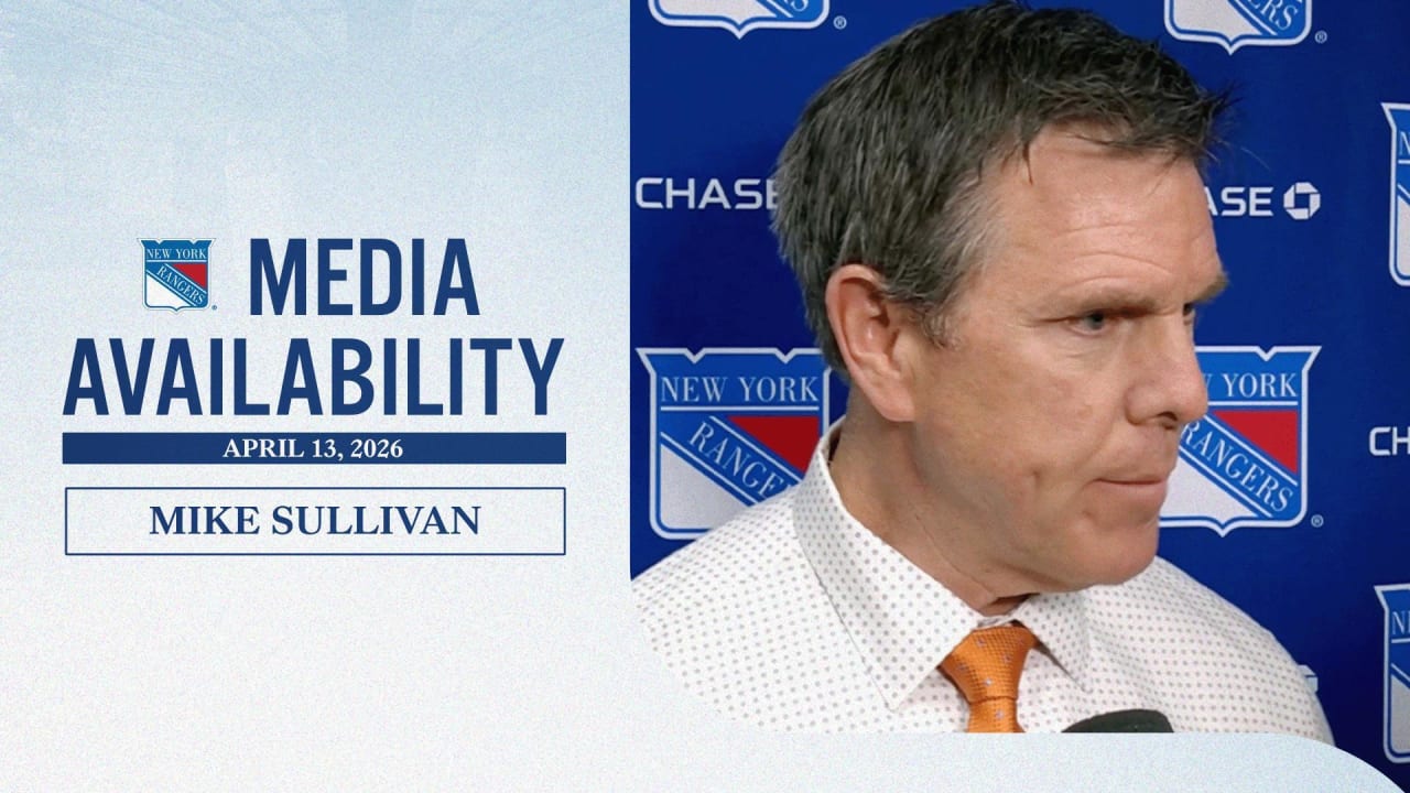 Postgame: Mike Sullivan | New York Rangers