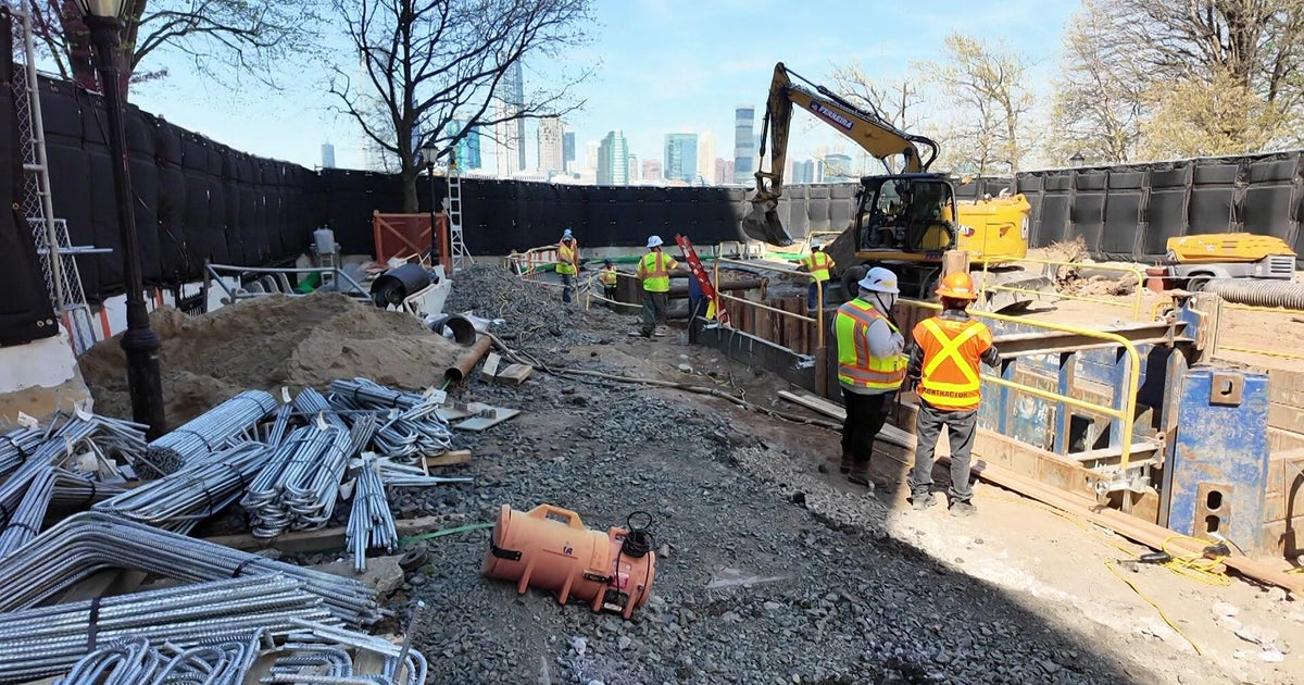 NYC's Battery Park City undergoing $2 billion transformation as resiliency project continues