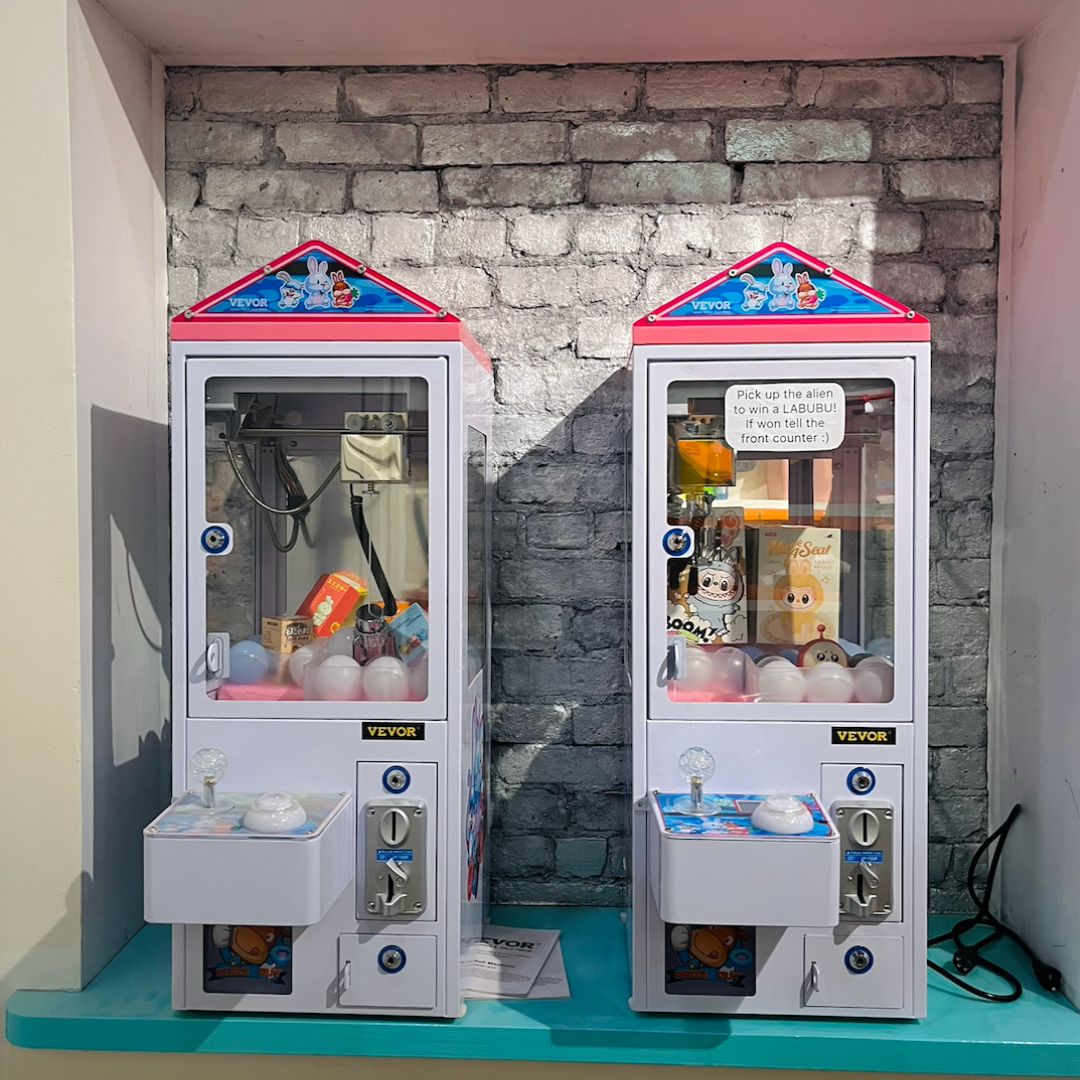 mothership IRL claw machine