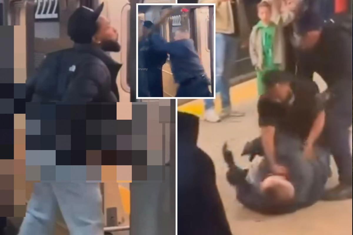 MTA operator left with brutal injuries in vicious attack by rider who spat at him