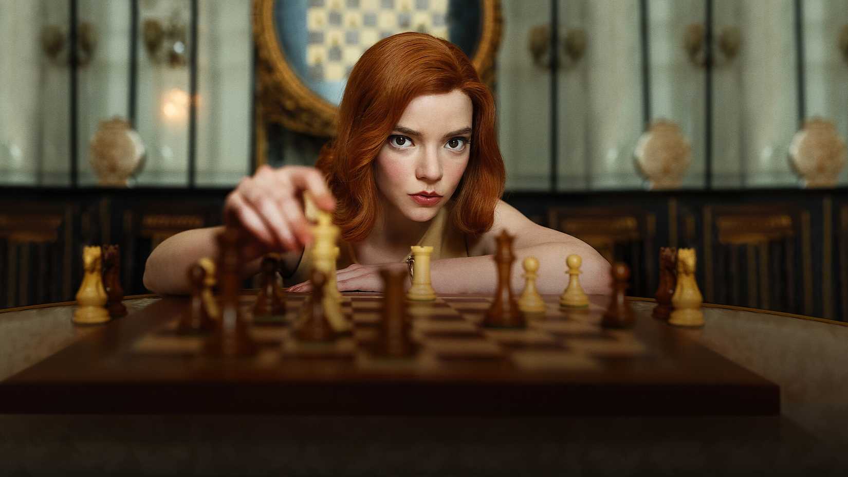 Anya Taylor Joy in Netflix's The Queen's Gambit.