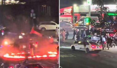 Driver arrested in car meet-up that wreaked havoc at NYC intersection: cops