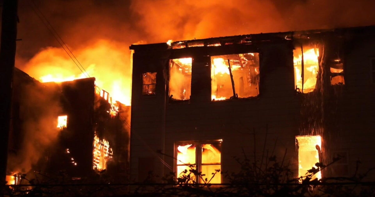 Devastating fire in Newark, N.J. displaces nearly 60 residents, leaves 6 firefighters hurt, officials say