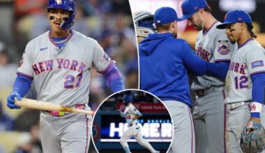 Mets shut out again as downward spiral hits six games with loss to Dodgers