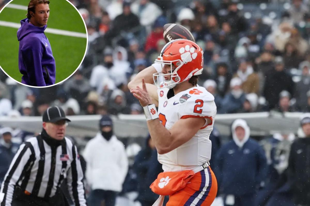 Jets trade up to land Clemson QB Cade Klubnik in NFL draft surprise