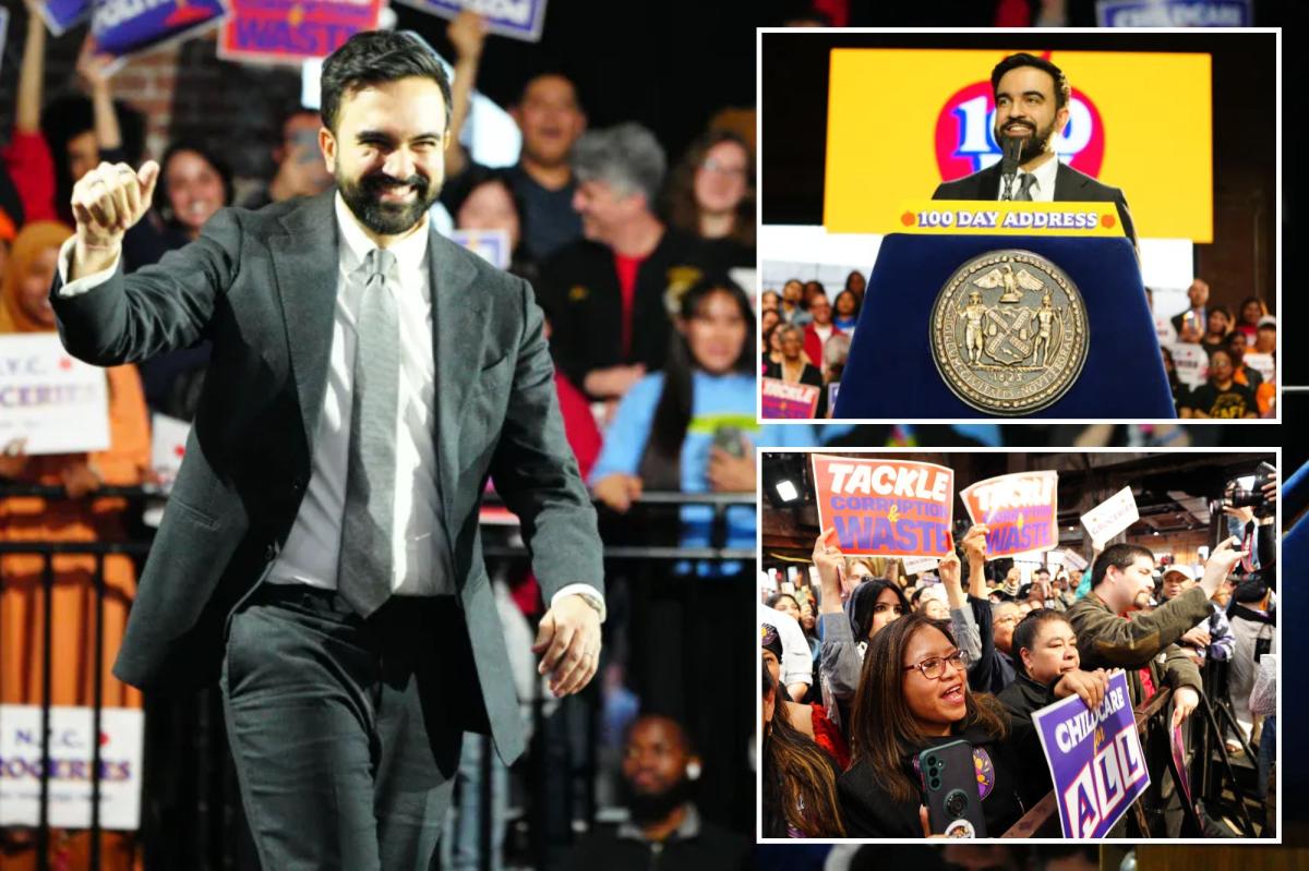 Zohran Mamdani pats himself on the back with 100 days bash, speech as critics call it 'massive insecurity'