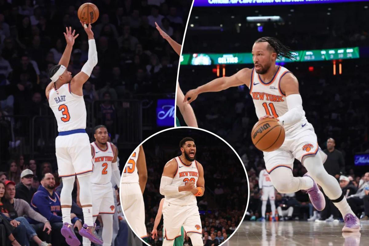 Josh Hart's late heroics lead Knicks over Celtics in important victory