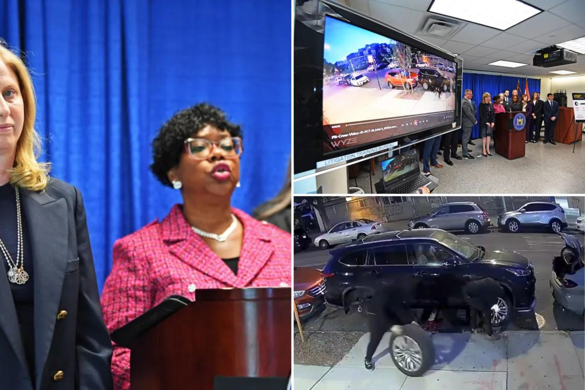 'Racetrack pit crew' of thieves charged with stealing 250 NYC car parts and vehicles totaling $1.2M: Bronx DA