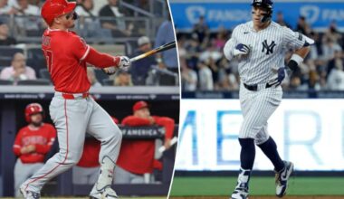 Aaron Judge, Mike Trout deliver home run show