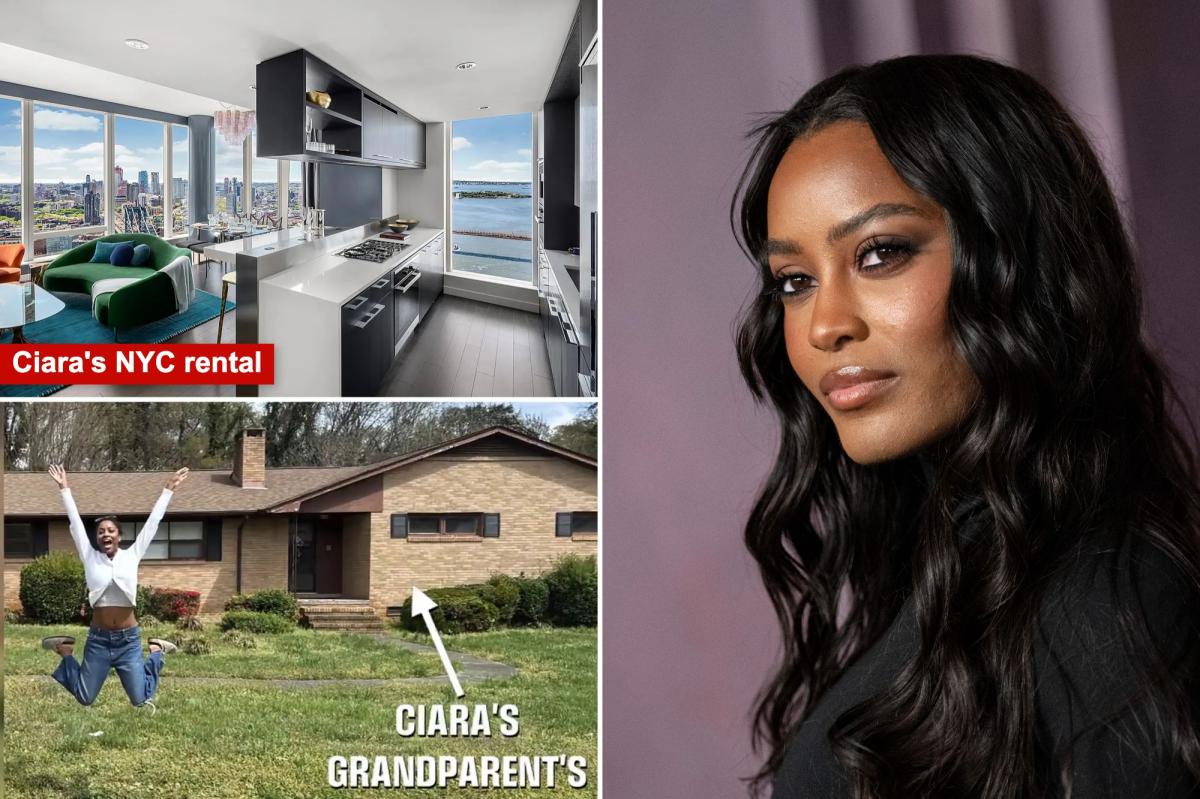 Ciara Miller lives in a $12K/month NYC rental and her NC family home