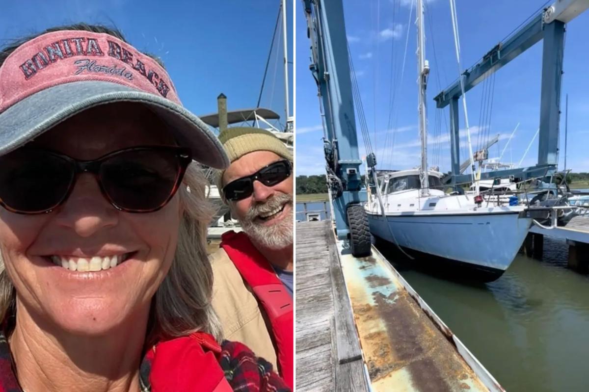 Husband of missing American 'previously threatened to throw her overboard' as her daughter shares chilling voice note