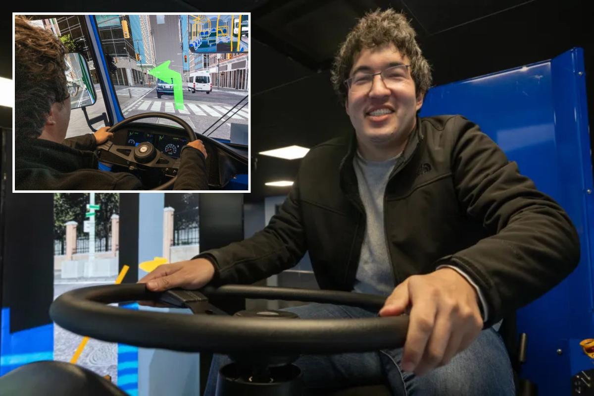 The Post tries the MTA's bus simulator — it goes off the rails