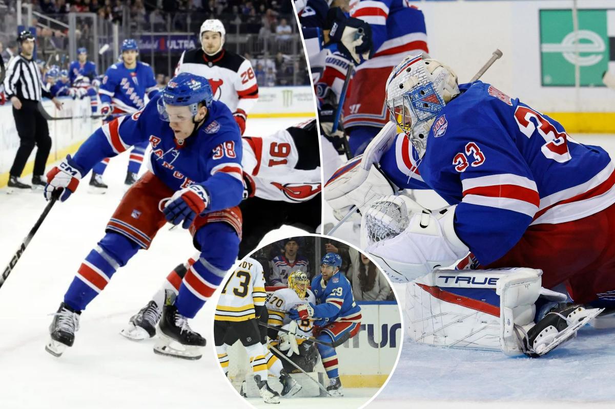 Four Rangers making most of chance to carve spot early in NHL careers