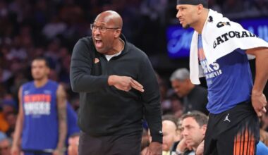 Mike Brown stands by Knicks usual sub decision, but it's one he may be forced to rethink