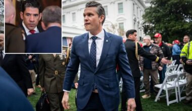 Pete Hegseth's top aide is spreading rumors for 1 reason