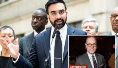 Zohran Mamdani's grand plan to raid NYC's rainy day fund could be blocked as comptroller makes move