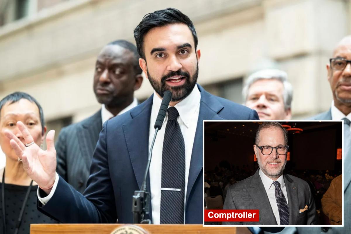 Zohran Mamdani's grand plan to raid NYC's rainy day fund could be blocked as comptroller makes move