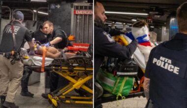 NYC cops shoot machete-wielding stabber at Grand Central Station, halting weekend trains